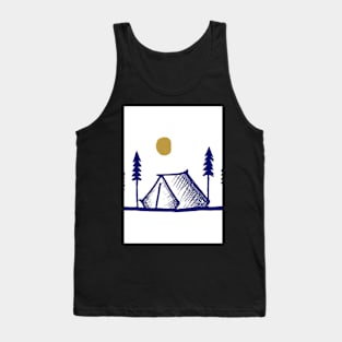 Camping Tent Tank Top